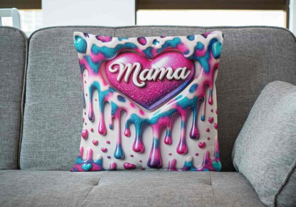 Poduszka serce dla mamy 3D (wzór 10)